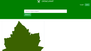 openclipart圖庫：leaf 02縮圖