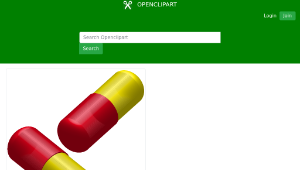 openclipart圖庫：Two capsules縮圖