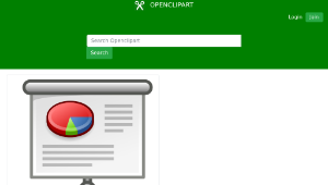 openclipart圖庫：tango x office presentation縮圖