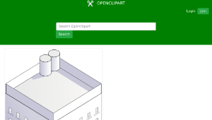 openclipart圖庫：block house縮圖