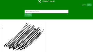 openclipart圖庫：Thin Hair lines縮圖