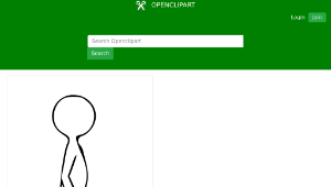 openclipart圖庫：Walk Cycle縮圖