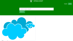 openclipart圖庫：Clouds-資源代表圖