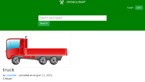 openclipart圖庫：truck縮圖