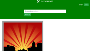 openclipart圖庫：The Charm of Oxford with sunset-資源代表圖