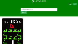 openclipart圖庫：Arecibo message