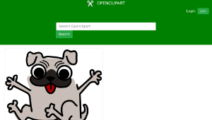 openclipart圖庫：Dog縮圖