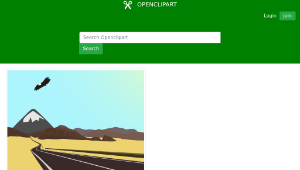 openclipart圖庫：Drive Freely!