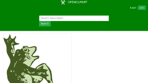 openclipart圖庫：dancing frog-資源代表圖