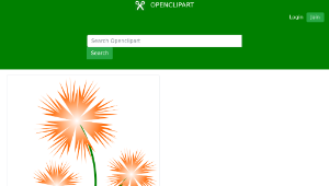 openclipart圖庫：Flower縮圖