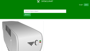 openclipart圖庫：UPS-資源代表圖