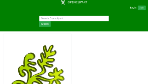 openclipart圖庫：water plant