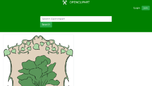 openclipart圖庫：Garden Sign Radish