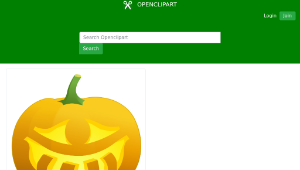 openclipart圖庫：Jack O’ Lantern: Ignac縮圖