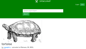 openclipart圖庫：tortoise-資源代表圖