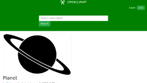 openclipart圖庫：Planet