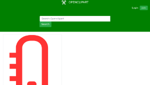 openclipart圖庫：Thermometer縮圖