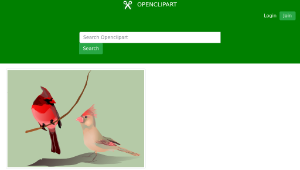 openclipart圖庫：It Must Be Love!縮圖