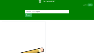 openclipart圖庫：Pencil縮圖