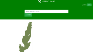 openclipart圖庫：Reed Canary Grass縮圖