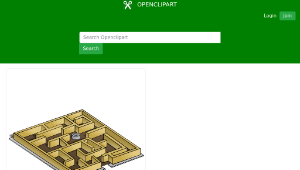 openclipart圖庫：RPG map symbols: Maze縮圖