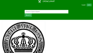 openclipart圖庫：Gott Mit Uns縮圖