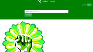 openclipart圖庫：Green power-資源代表圖