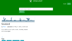 openclipart圖庫：Seabed縮圖