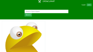 openclipart圖庫：Pacman 3D縮圖