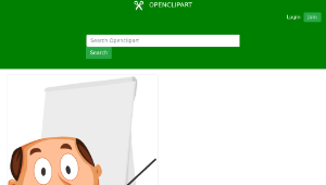 openclipart圖庫：Business Man Cartoon 1