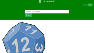 openclipart圖庫：dice-資源代表圖