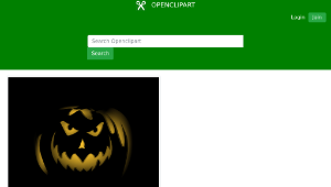 openclipart圖庫：Jack-O-Lantern