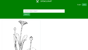 openclipart圖庫：field daisy縮圖