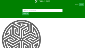 openclipart圖庫：Ancient Arabian Motif縮圖