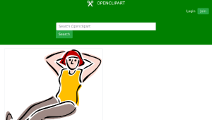 openclipart圖庫：Architetto -- sport aerobica縮圖