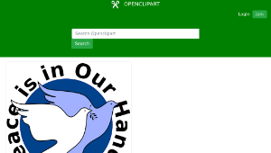 openclipart圖庫：Peace Doves of South Africa