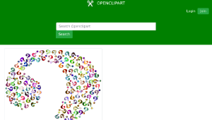 openclipart圖庫：Prismatic Question Mark Fractal 9 No Background