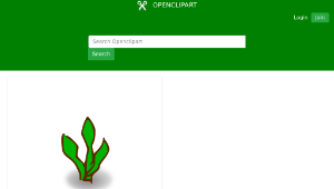 openclipart圖庫：RPG map symbols: plant-資源代表圖