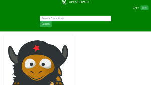 openclipart圖庫：baby GNU Che-資源代表圖