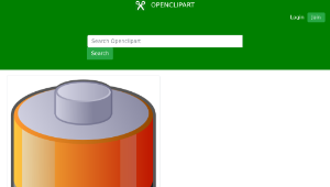 openclipart圖庫：battery