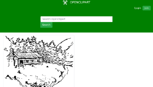 openclipart圖庫：cabin 2