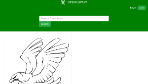openclipart圖庫：Eagle縮圖