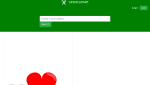 openclipart圖庫：3D Heart縮圖