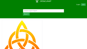 openclipart圖庫：Celtic trinity knot縮圖