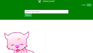 openclipart圖庫：Cat drill (Animation)
