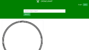 openclipart圖庫：Greek Key Round Border