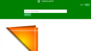 openclipart圖庫：Napkin