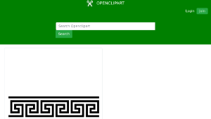 openclipart圖庫：Ancient Greek Meander 5