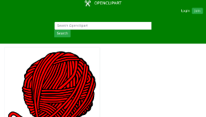 openclipart圖庫：wool - coloured