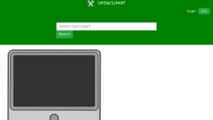 openclipart圖庫：Mac-style Computer